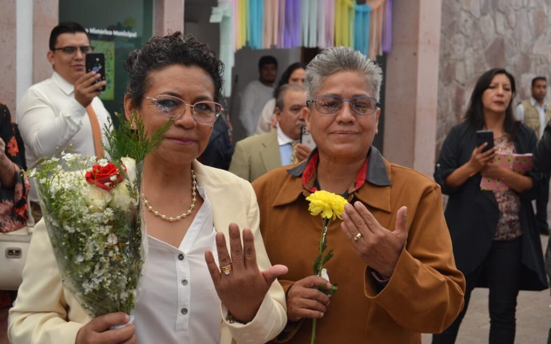 CELEBRAN EN COACALCO EL PRIMER MATRIMONIO IGUALITARIO