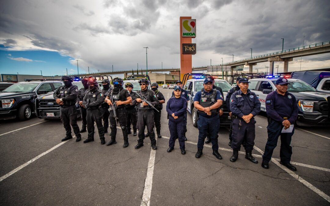 DETIENEN EN COACALCO A 8 SUJETOS POR DIVERSOS DELITOS DE ALTO IMPACTO